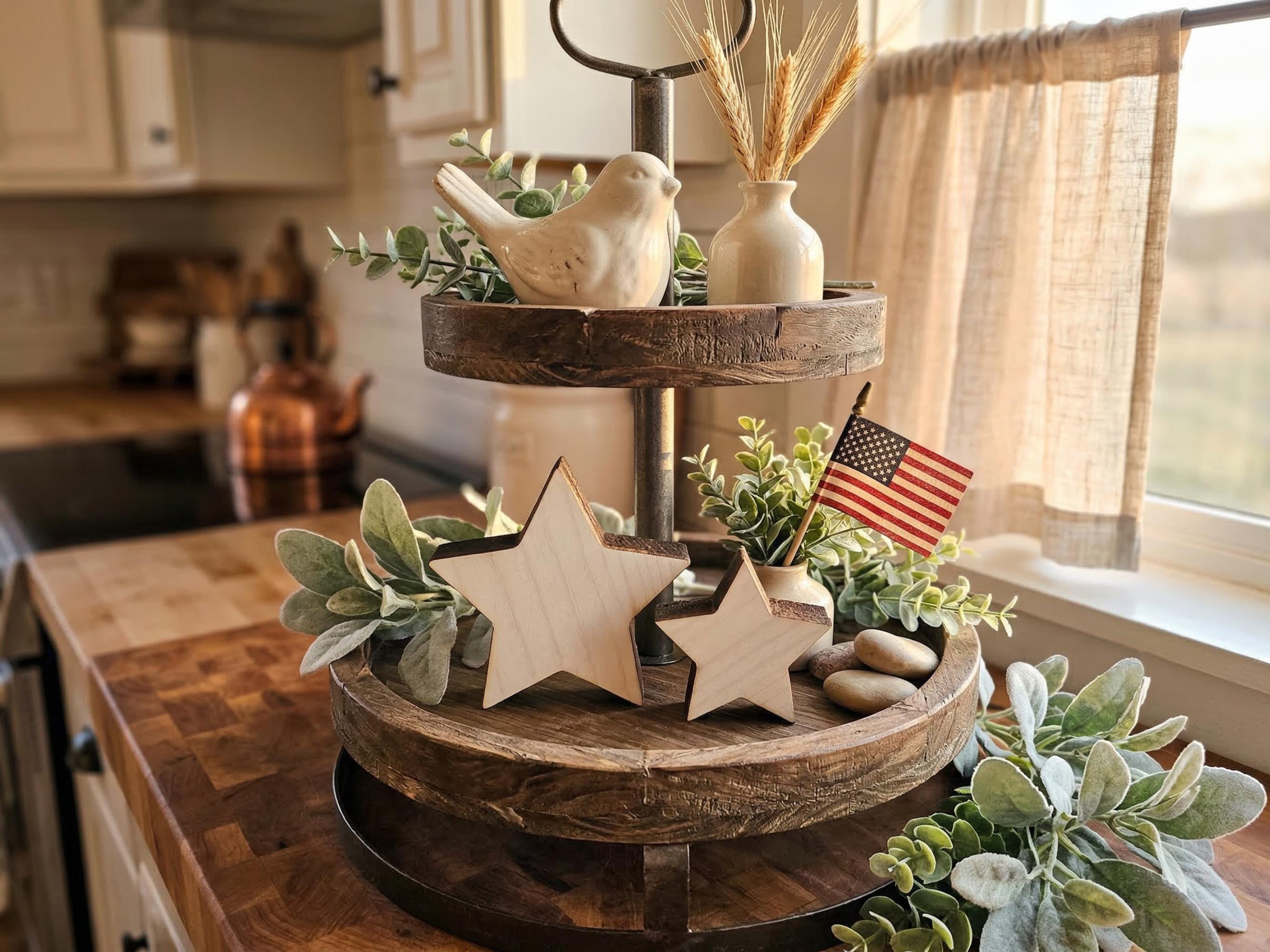 Rustic Wooden Stars