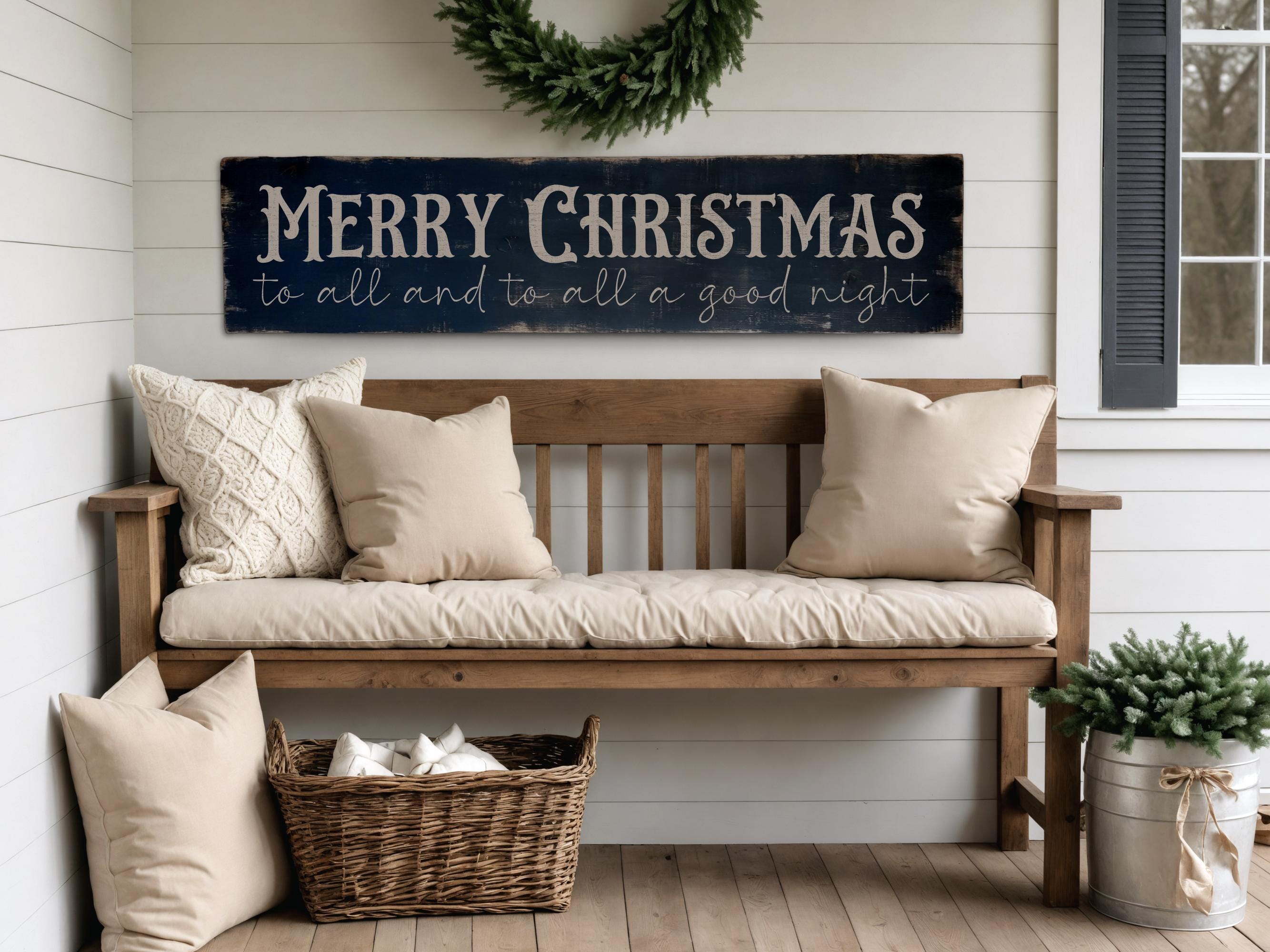 Merry Christmas to all and to all a good night