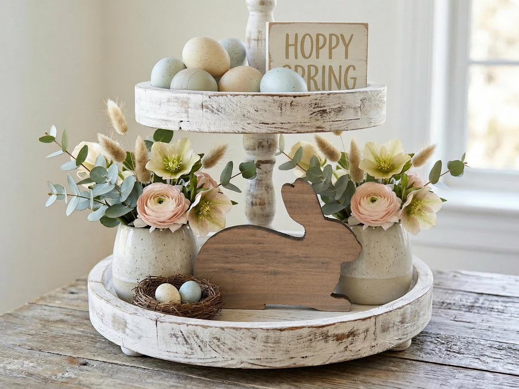 Reclaimed Wood Freestanding Bunny
