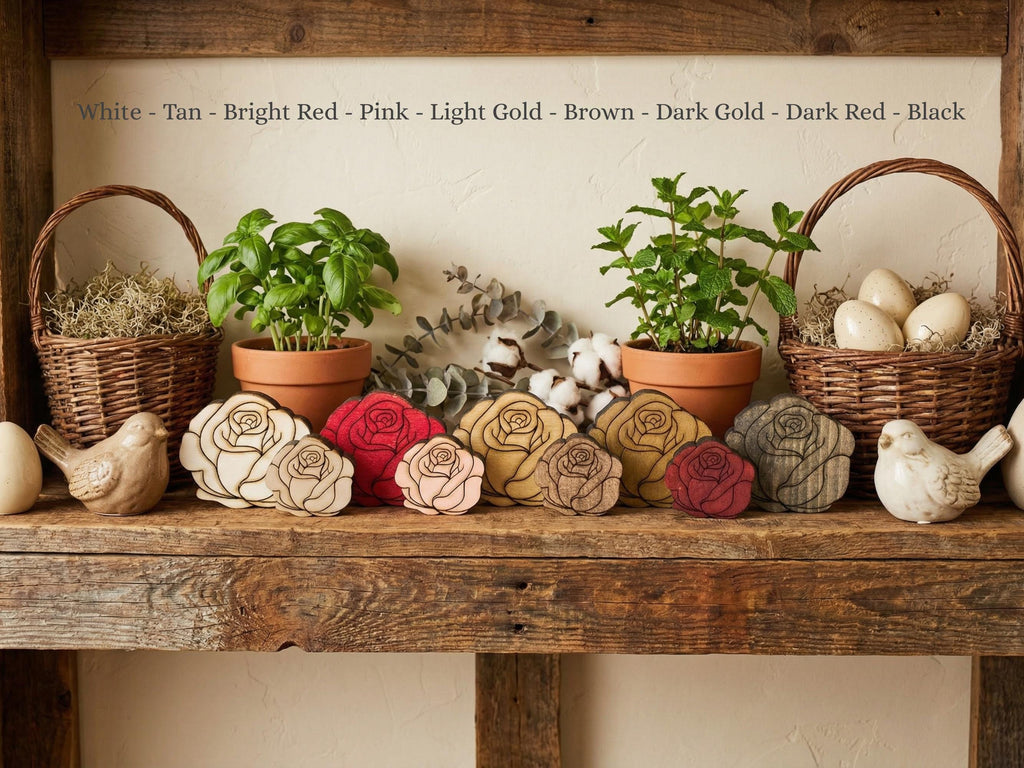 Reclaimed Wood Roses